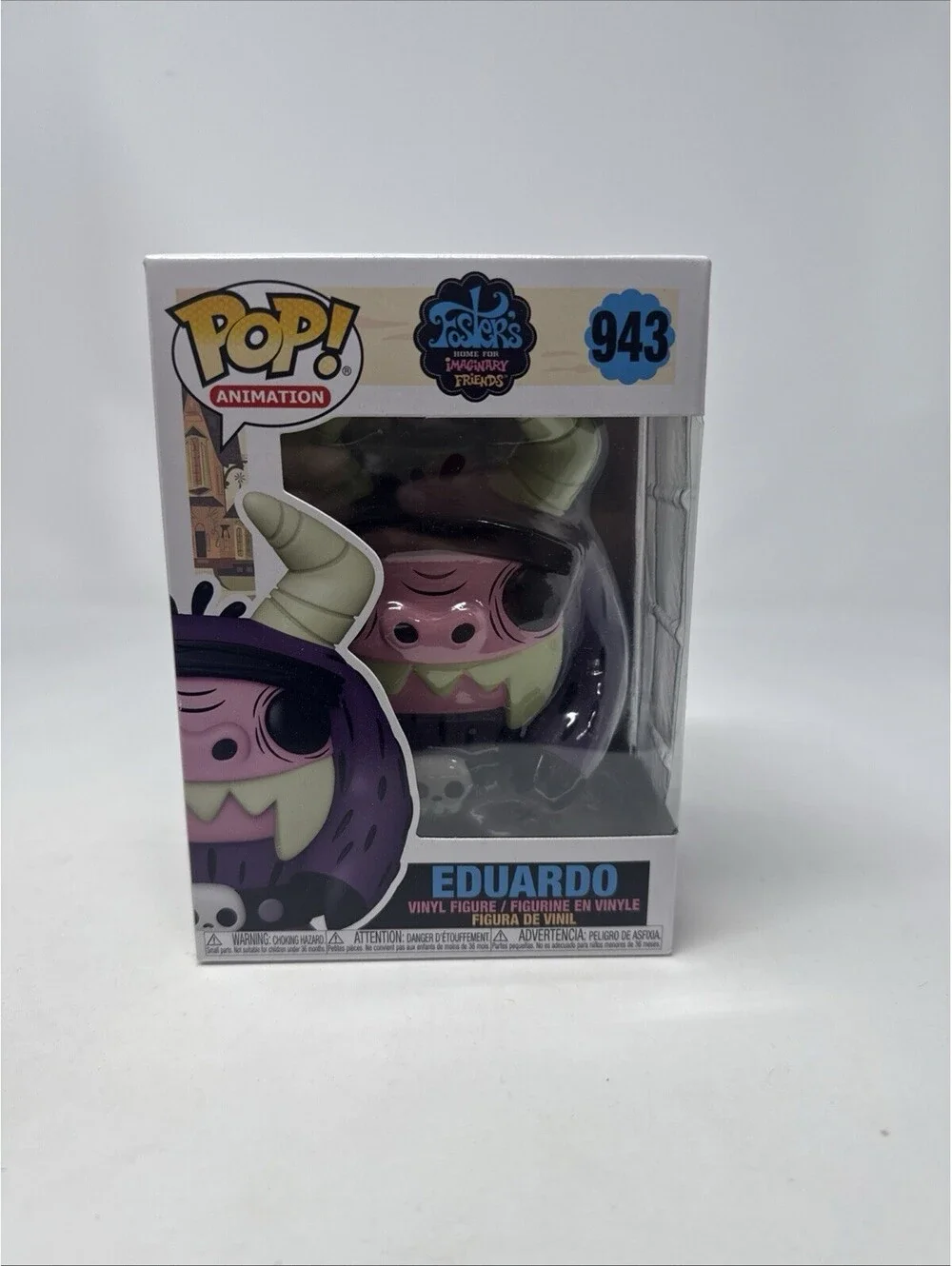Funko Pop #943 Eduardo Action Figure Foster's Home for Imaginary Friends